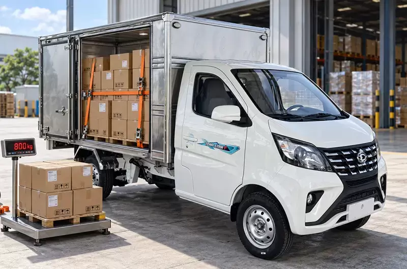 Mỗi ngày chở 800 kg có nên mua xe tải 1 tấn?