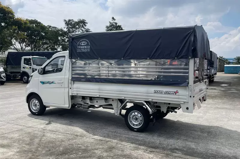 Xe tải 1 tấn 25 chở được bao nhiêu khối hàng?